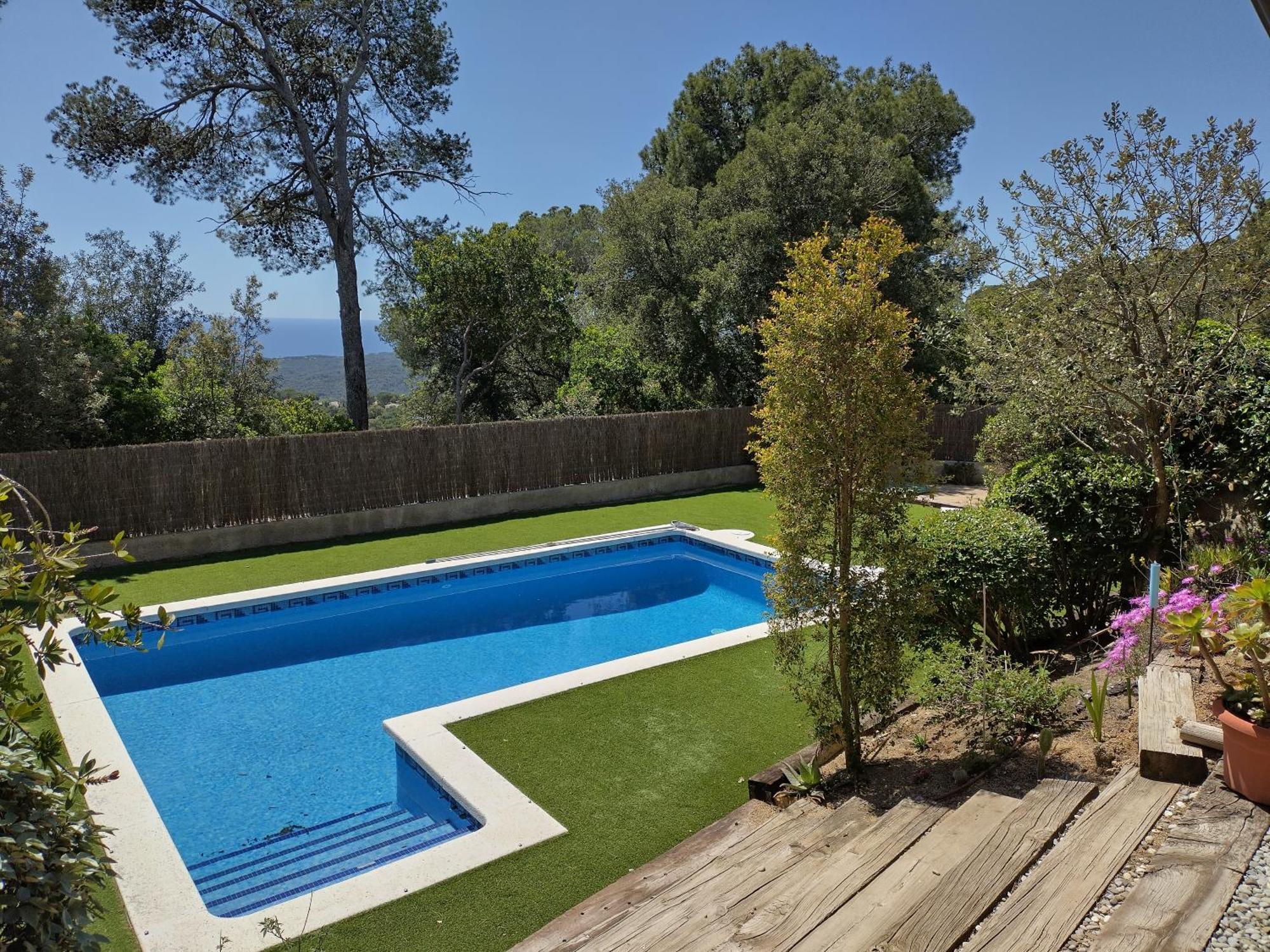 Villa Casa Feliz Sant Cebrià de Vallalta Exterior foto